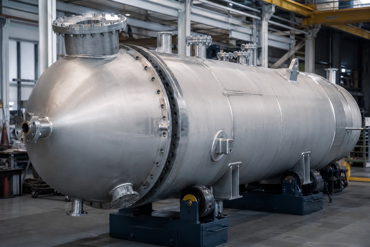 Stainless pressure vessel in precision fabrication